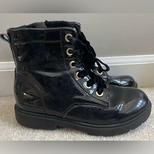 H&M Toddler 12 Black Fashion Combat Boots
